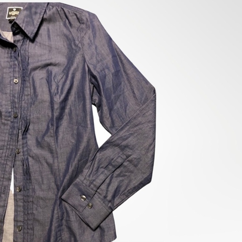 Express Essentials Button Down Shirt - image 3